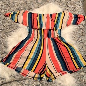Colorful summer romper!